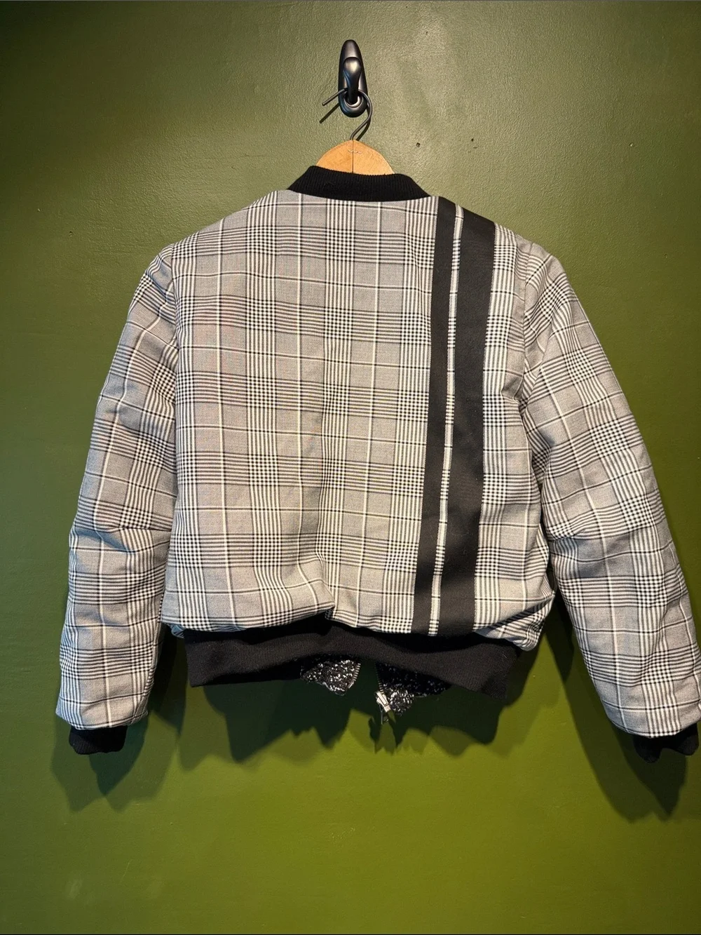 alice + olivia Reversible Lonnie Bomber Jacket - Picture 6 of 13